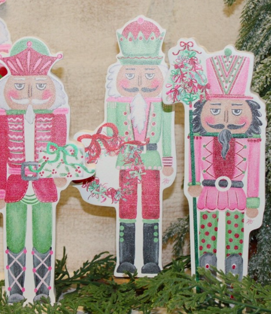 Wooden Nutcracker Table Art