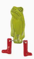 Hazel Mazel Stoneware Animal Fridge Magnet