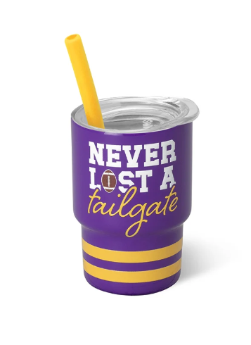 Swig Life Game Day Shots- Purple+Yellow
