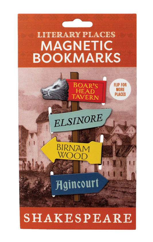 Shakespeare Magnetic Bookmark Set