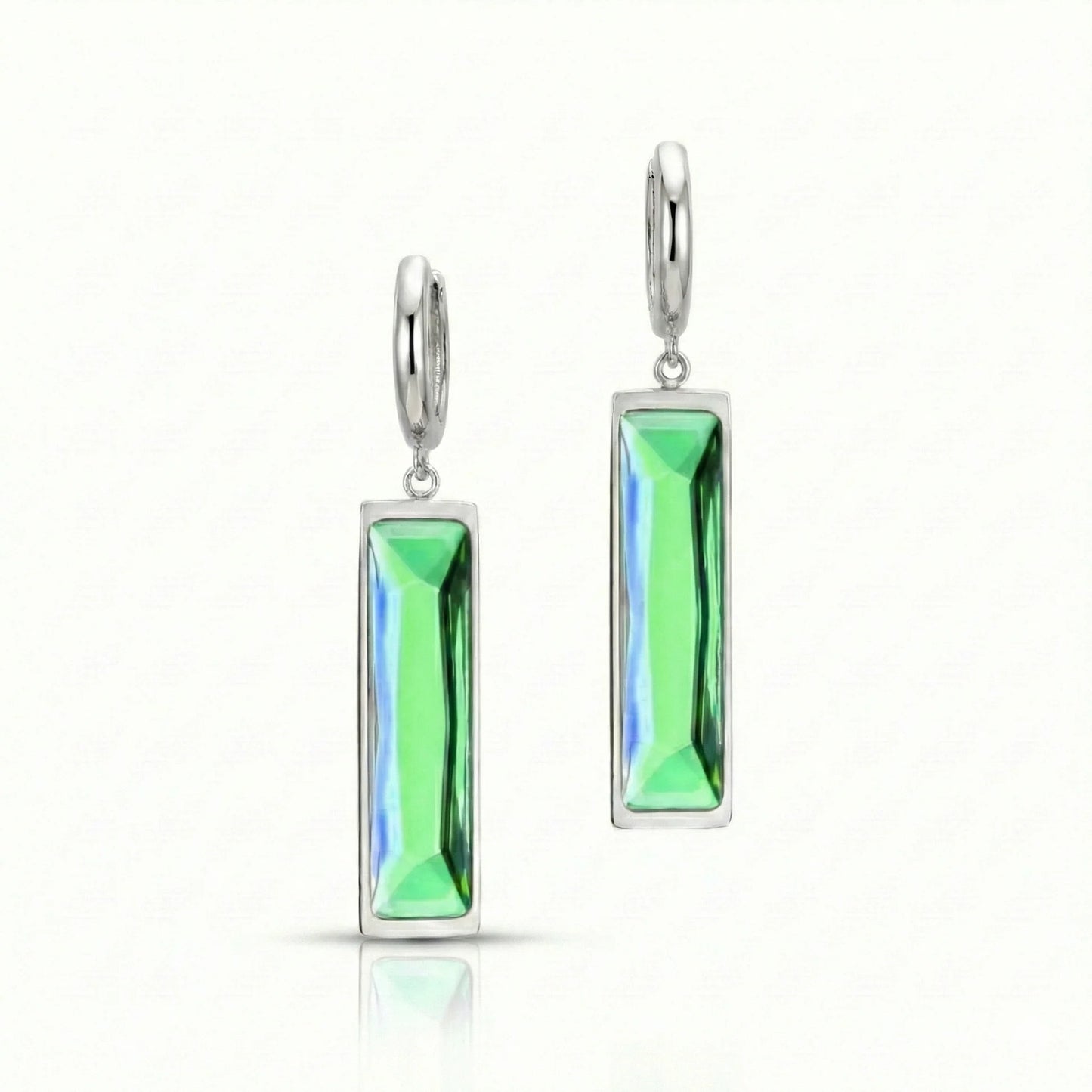 Aurora Crystal Jewelry Bar Earrings