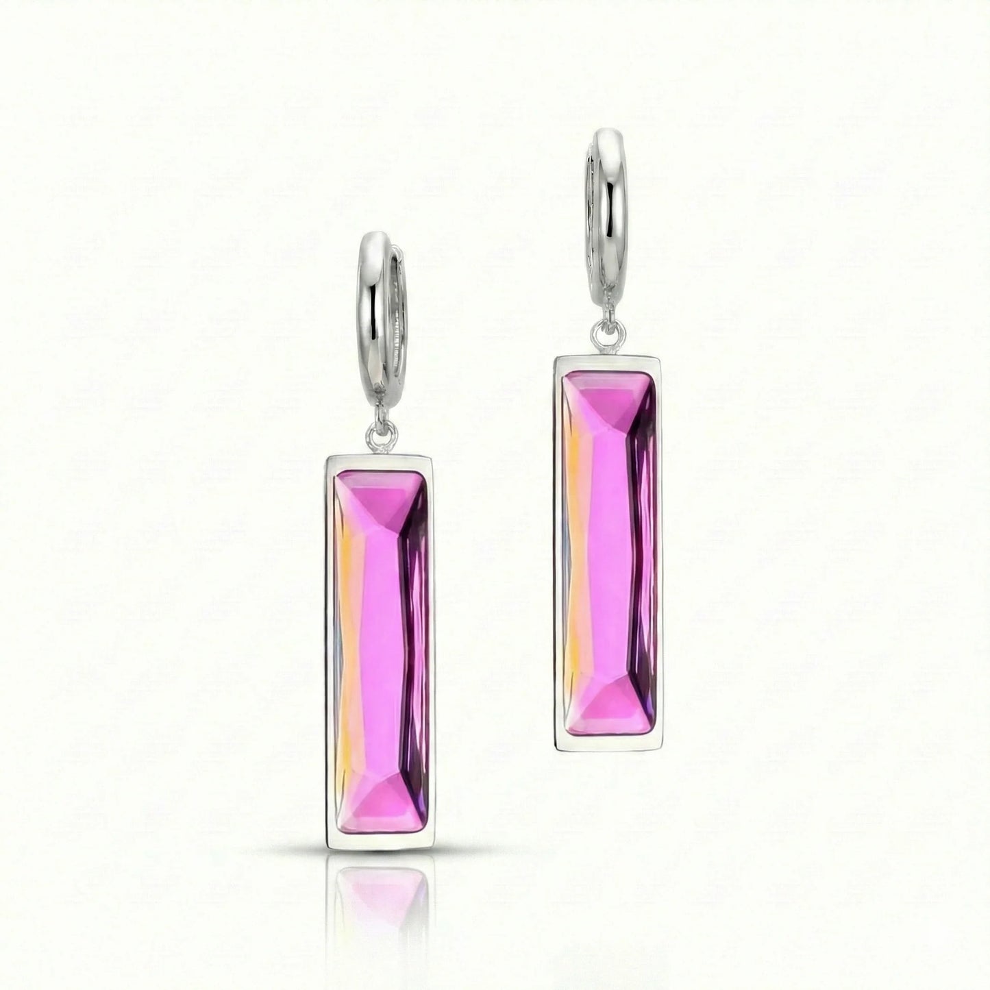Aurora Crystal Jewelry Bar Earrings