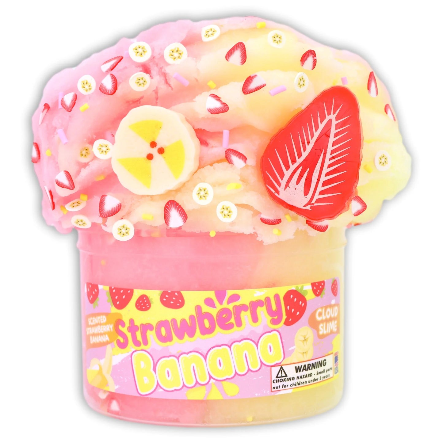 Dope Slime Strawberry Banana Slime