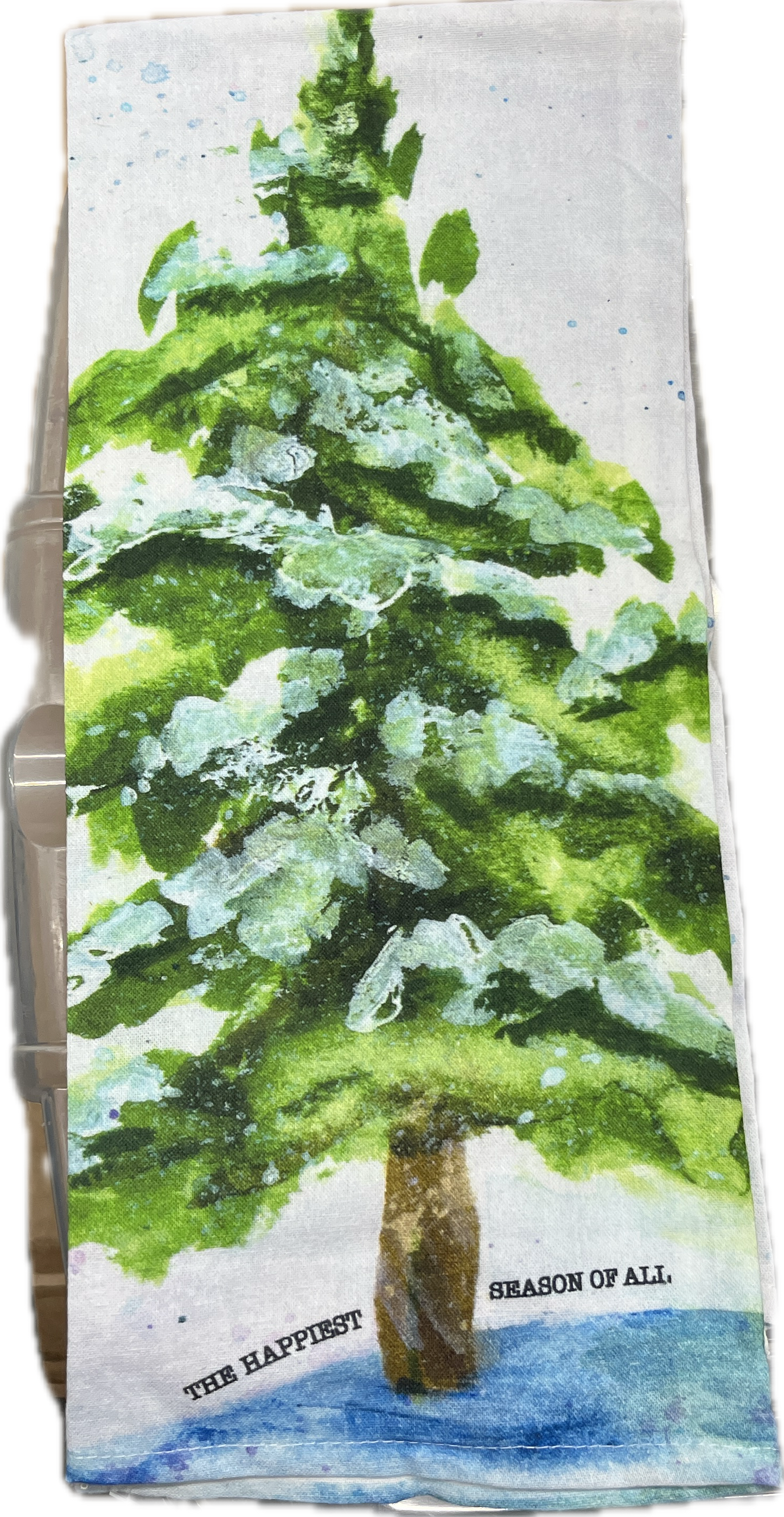Happiest Season Tree Tea Towel