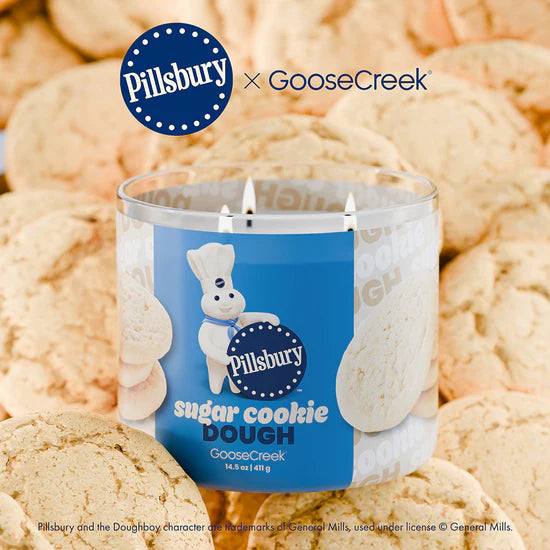 Sugar Cookie Dough 3-Wick Pillsbury Candle