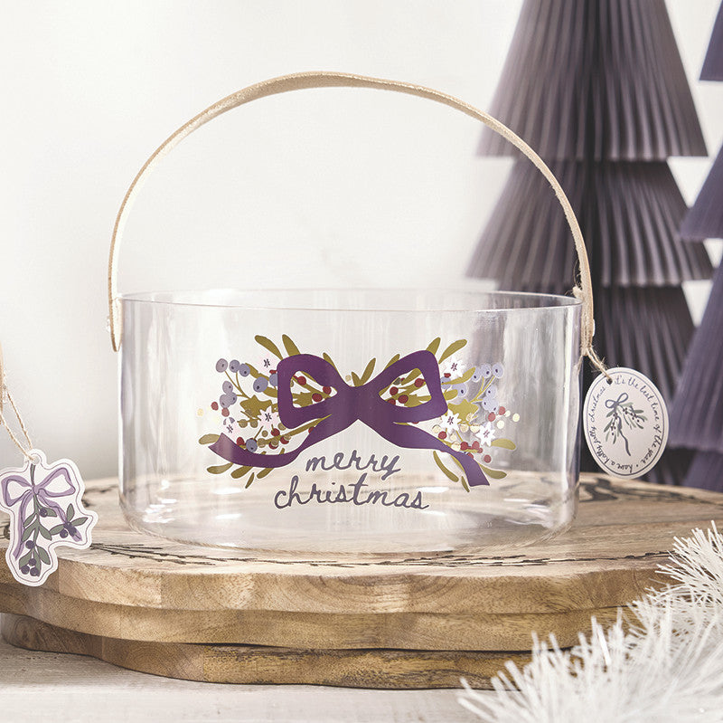 Acrylic Party Bucket - Merry Christmas
