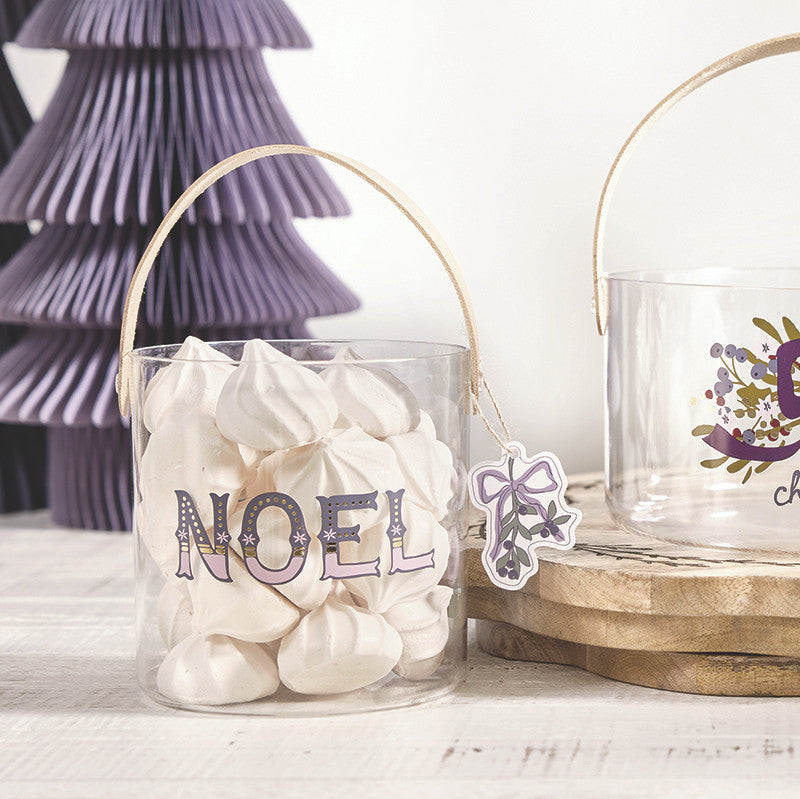 Acrylic Party Bucket - Noel