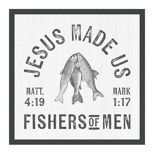 Small Plaque - Fisherman