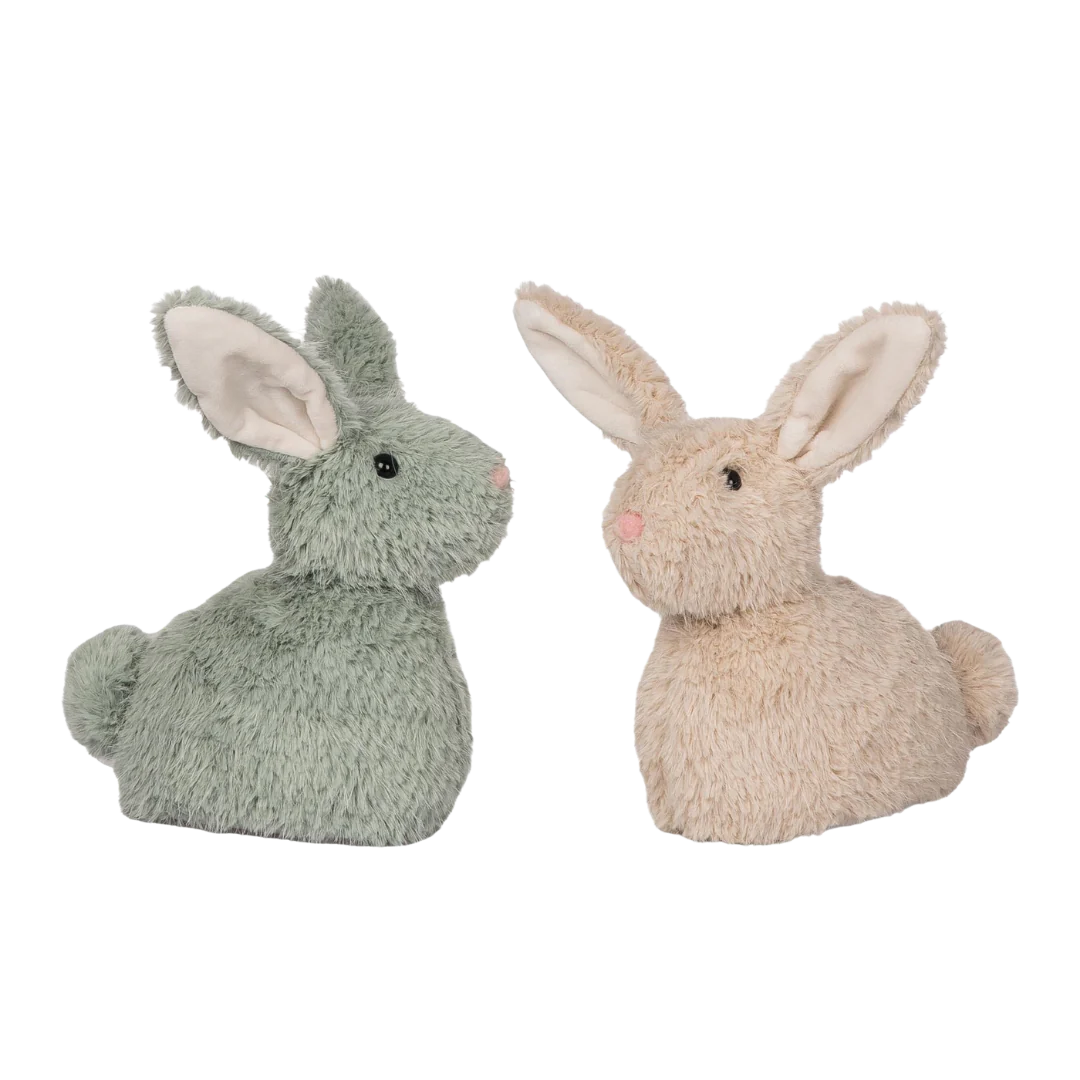 Plush Furry Easter Bunny Door Stop