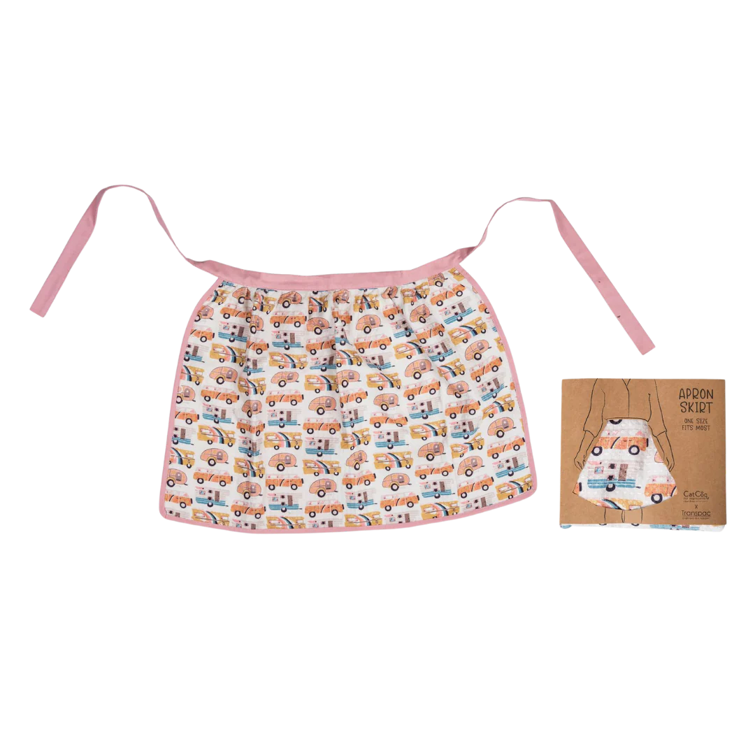 Camper Fabric Waffle Skirt Apron