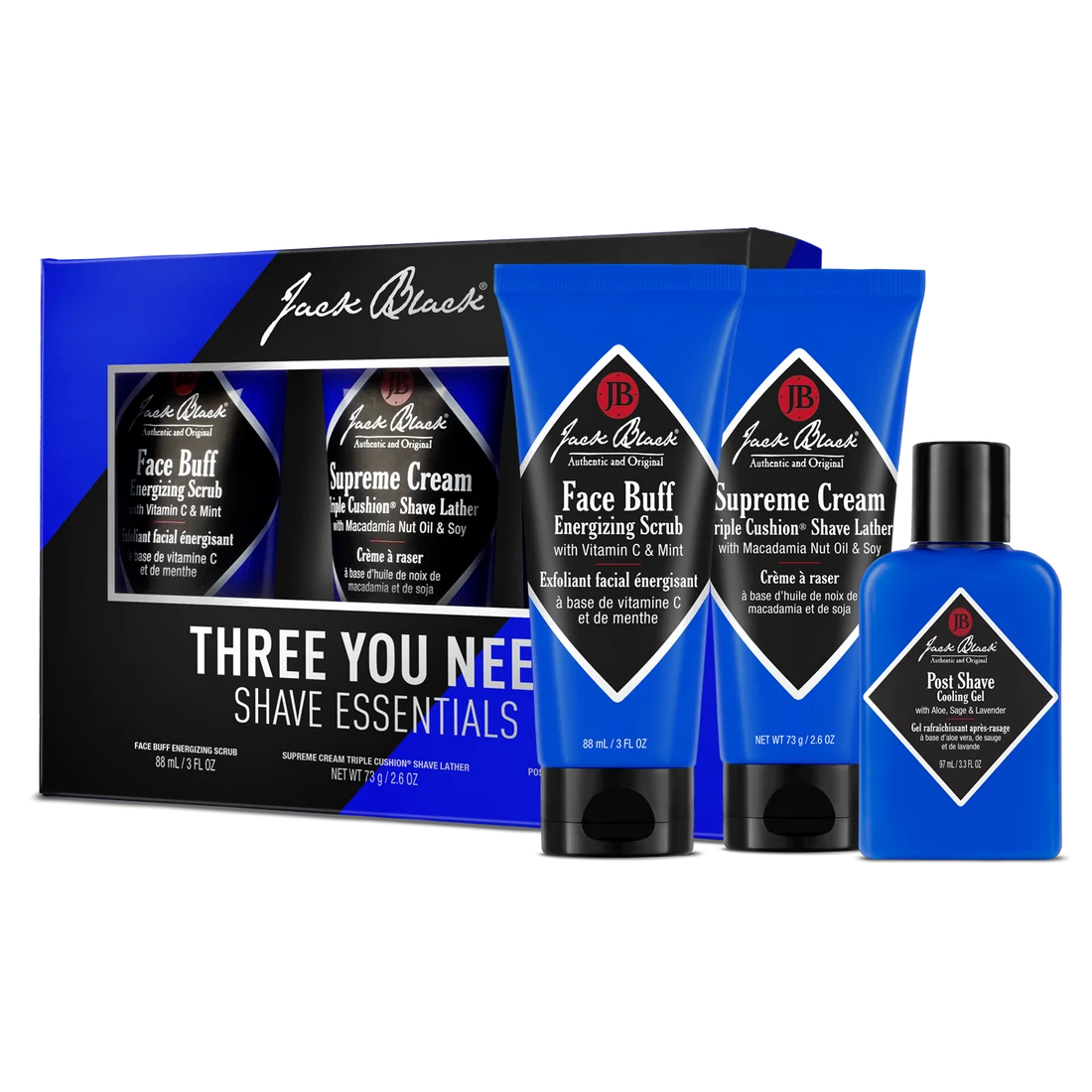 Jack Black Three You Need Shave Essentials