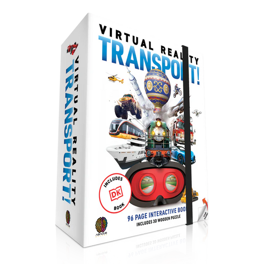 Virtual Reality Discovery Gift Set w/ DK Book- Transport!