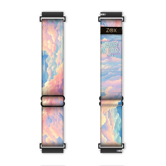 ZOX Trust In Him Bible Verse Watchband