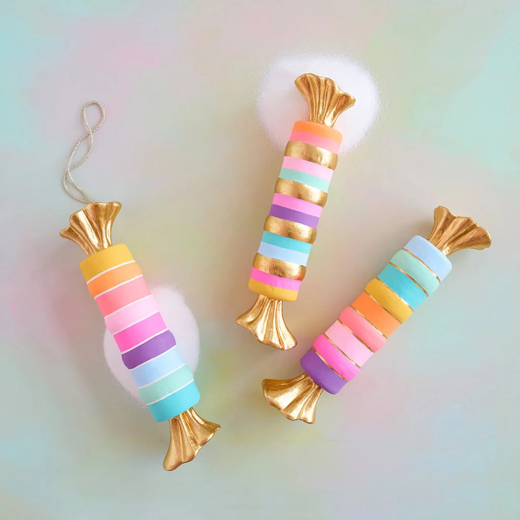 Glitterville Rainbow Taffy Candy Display