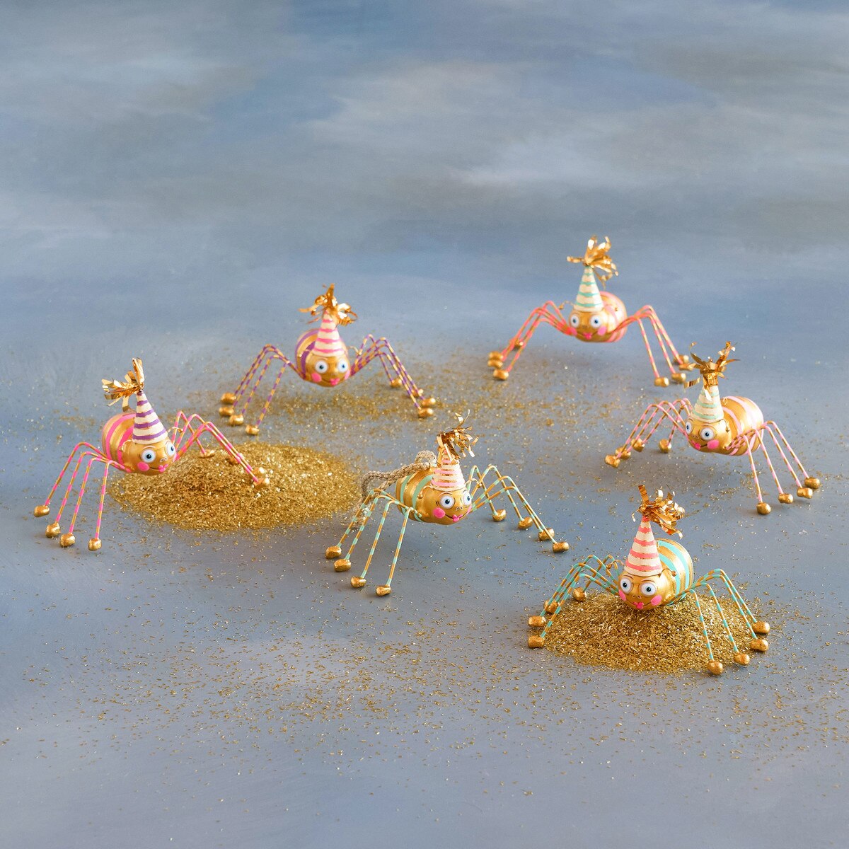 Glitterville Spectrum Spinderella Ornament