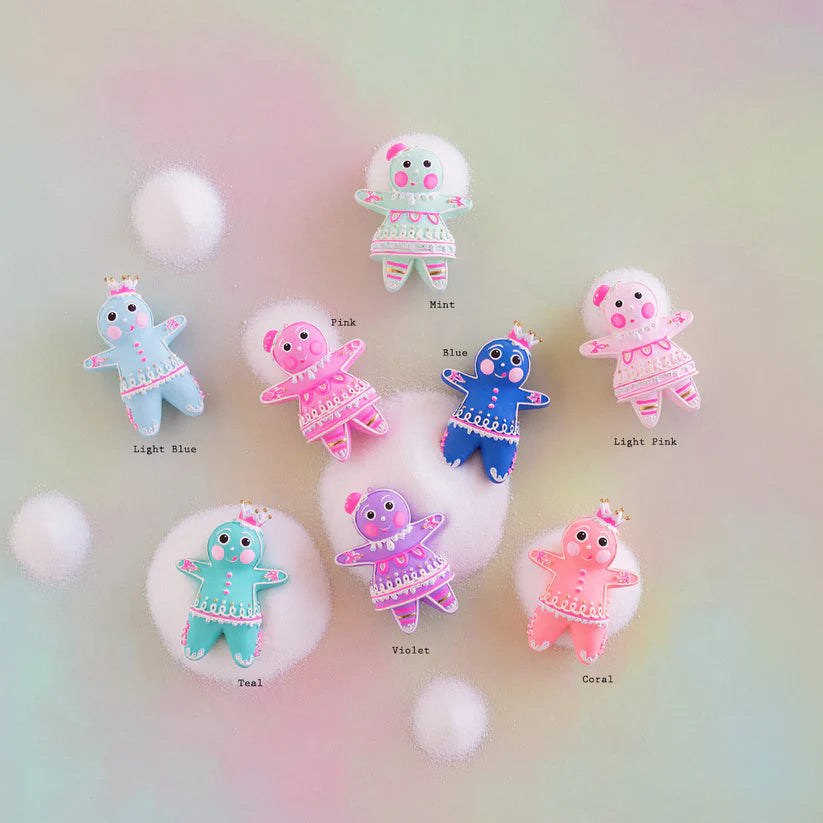 Glitterville the Gingers, Dippsy & Dough Rainbow Ornaments