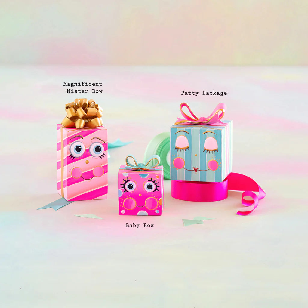 Glitterville Patty Package, Baby Box & Magnificent Mister Bo Decor