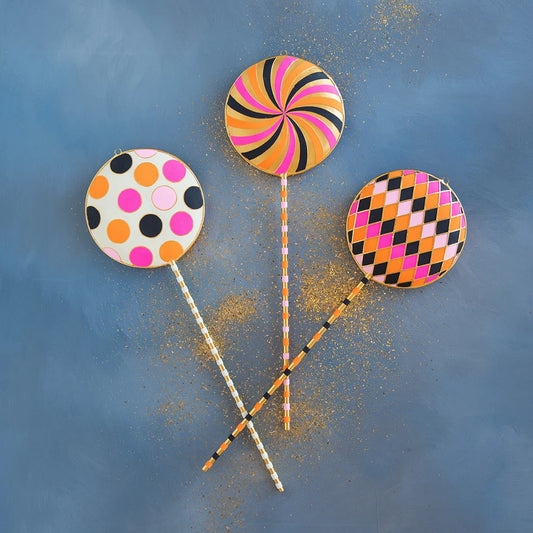 Glitterville Halloween Lollipop Display