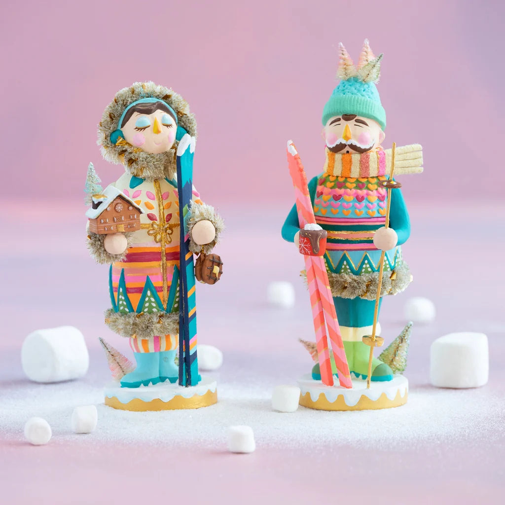 Glitterville Beba & Bronson Nutcracker Ornament