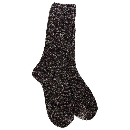 World's Softest Socks Weekend Ragg Crew- Moonlit- 010