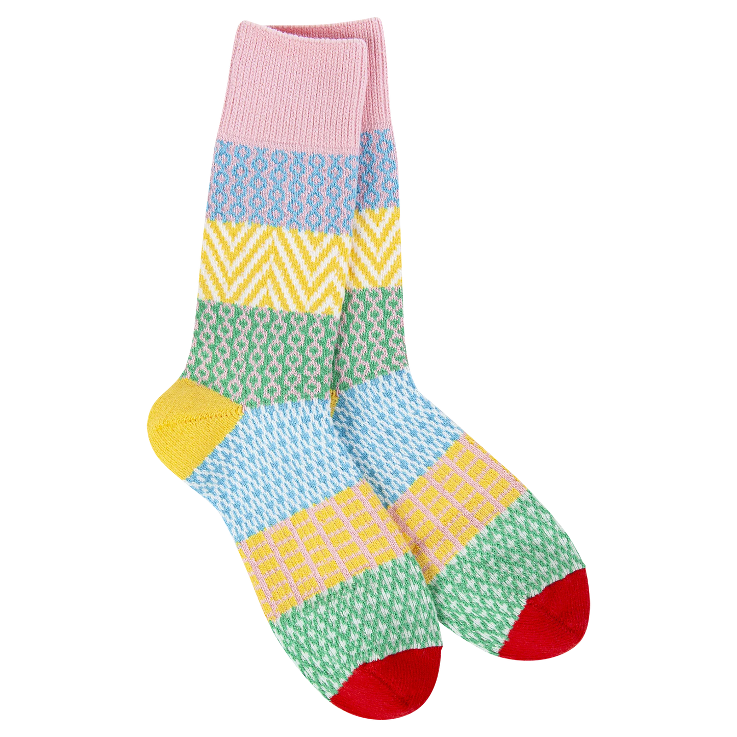 Weekend Collection Holiday Wonderland Gallery Crew Socks- Wonderland- 859