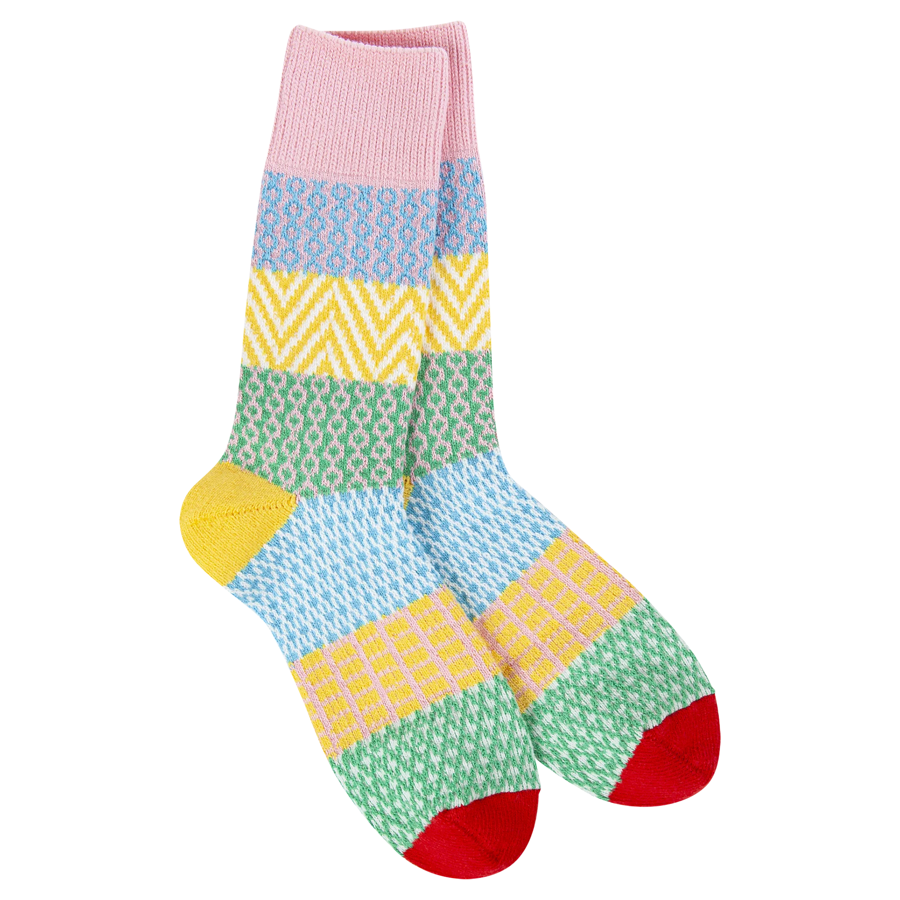 Weekend Collection Holiday Wonderland Gallery Crew Socks- Wonderland- 859