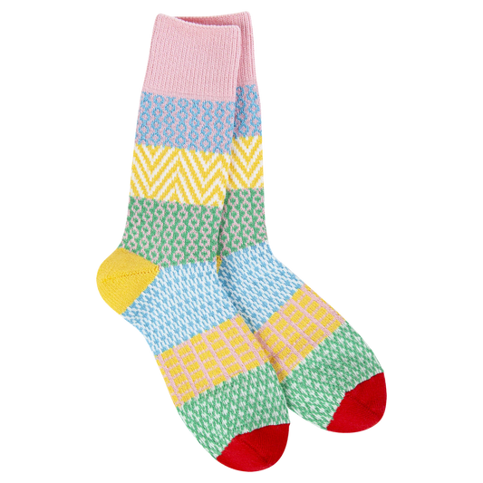 Weekend Collection Holiday Wonderland Gallery Crew Socks- Wonderland- 859