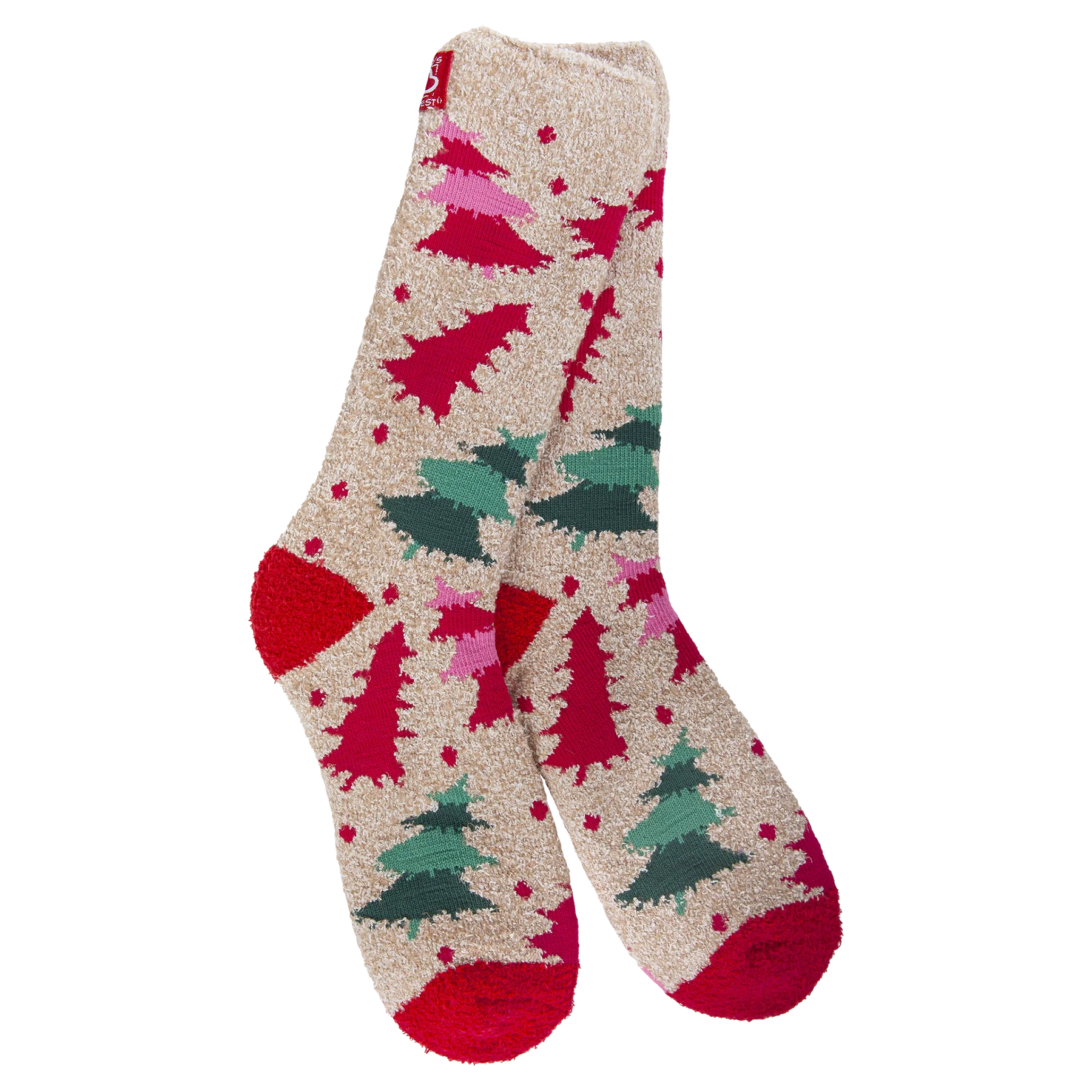 Cozy Collection Cozy Crew Socks- Pine Trees- 155