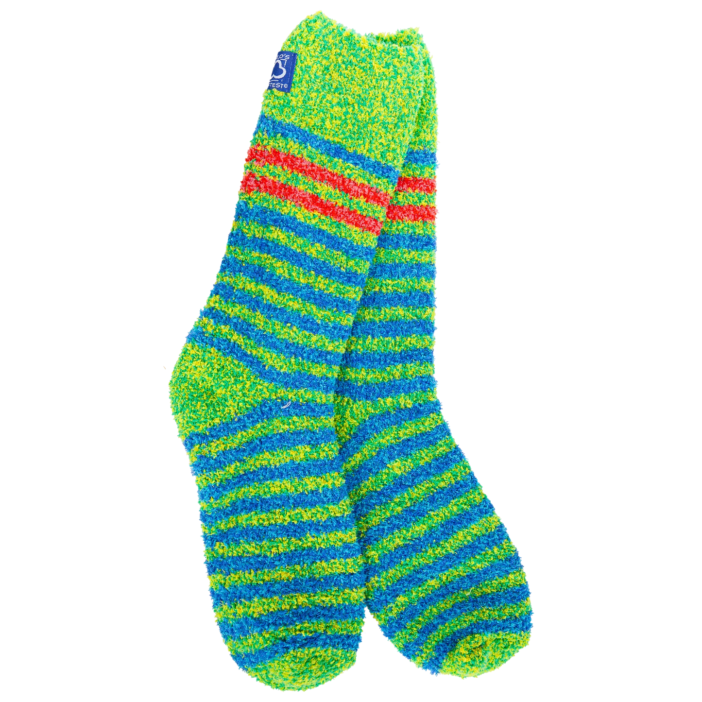 World's Softest Socks Holiday Multi Crew- Jolly Multi-346