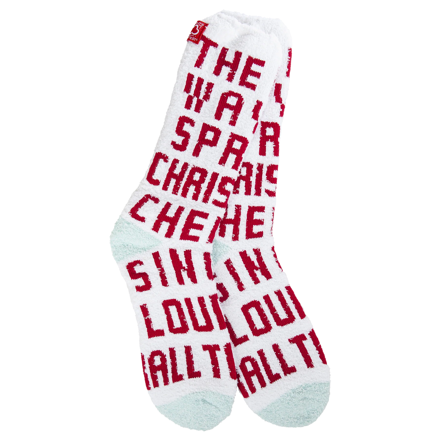 Cozy Collection Holiday Cozy Crew Socks- Christmas Cheer- 390