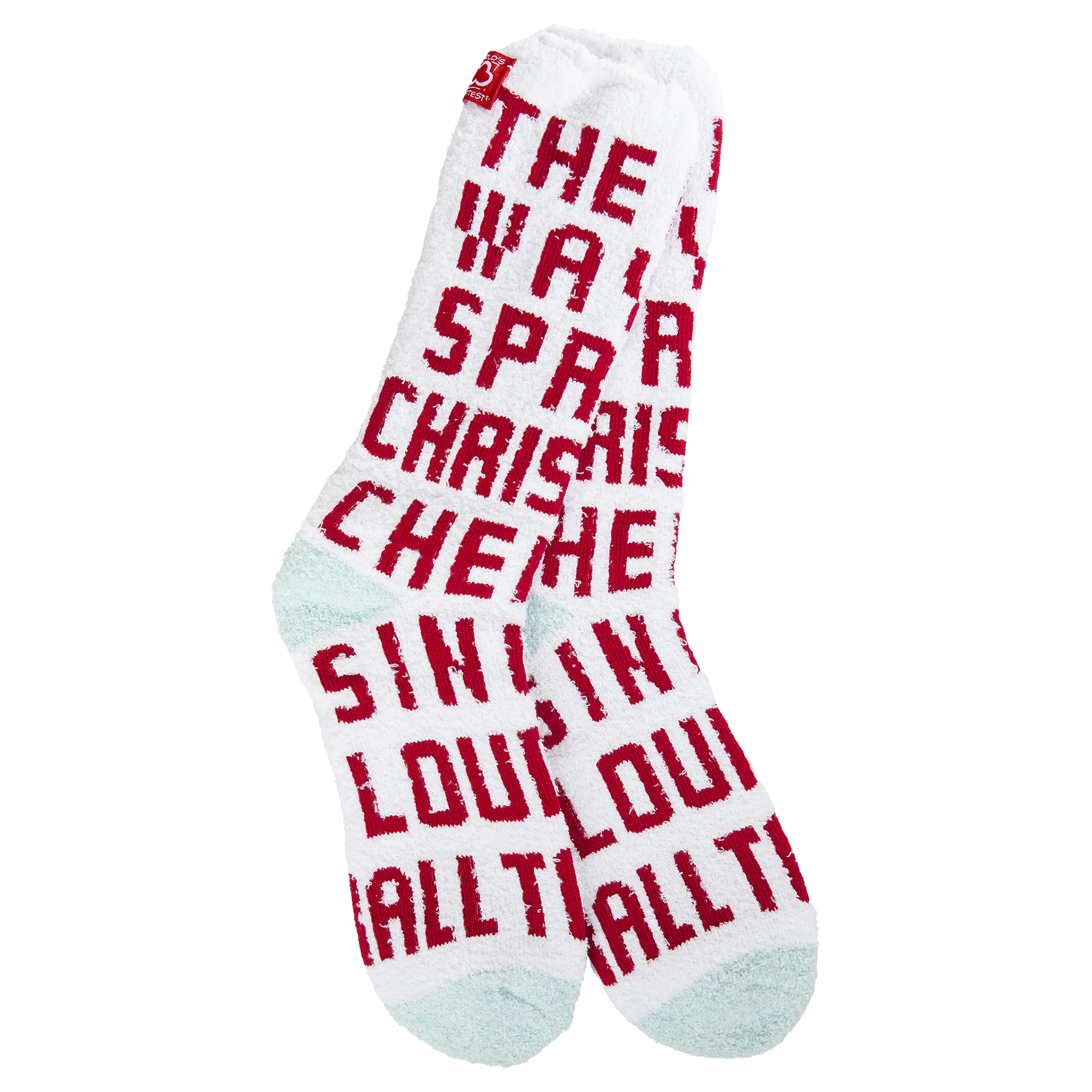 Cozy Collection Holiday Cozy Crew Socks- Christmas Cheer- 390