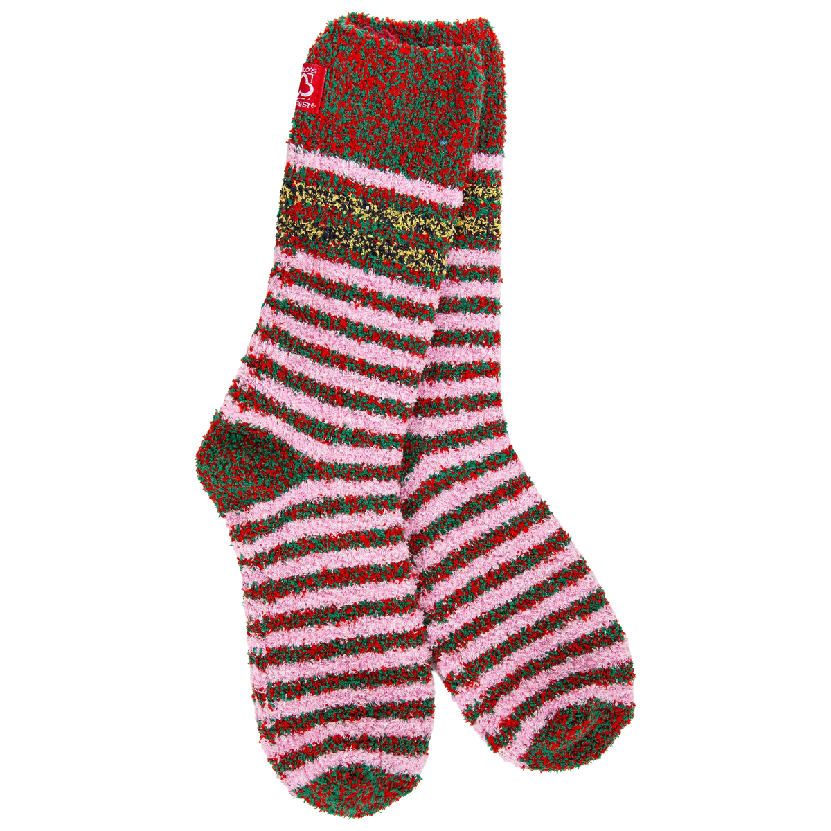 World's Softest Socks Holiday Multi Crew- Merry Multi- 638