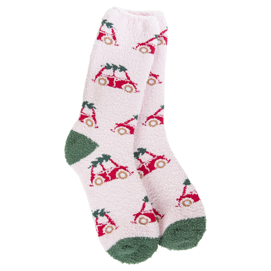 Cozy Collection Holiday Cozy Crew Socks- Holiday Bug- 669