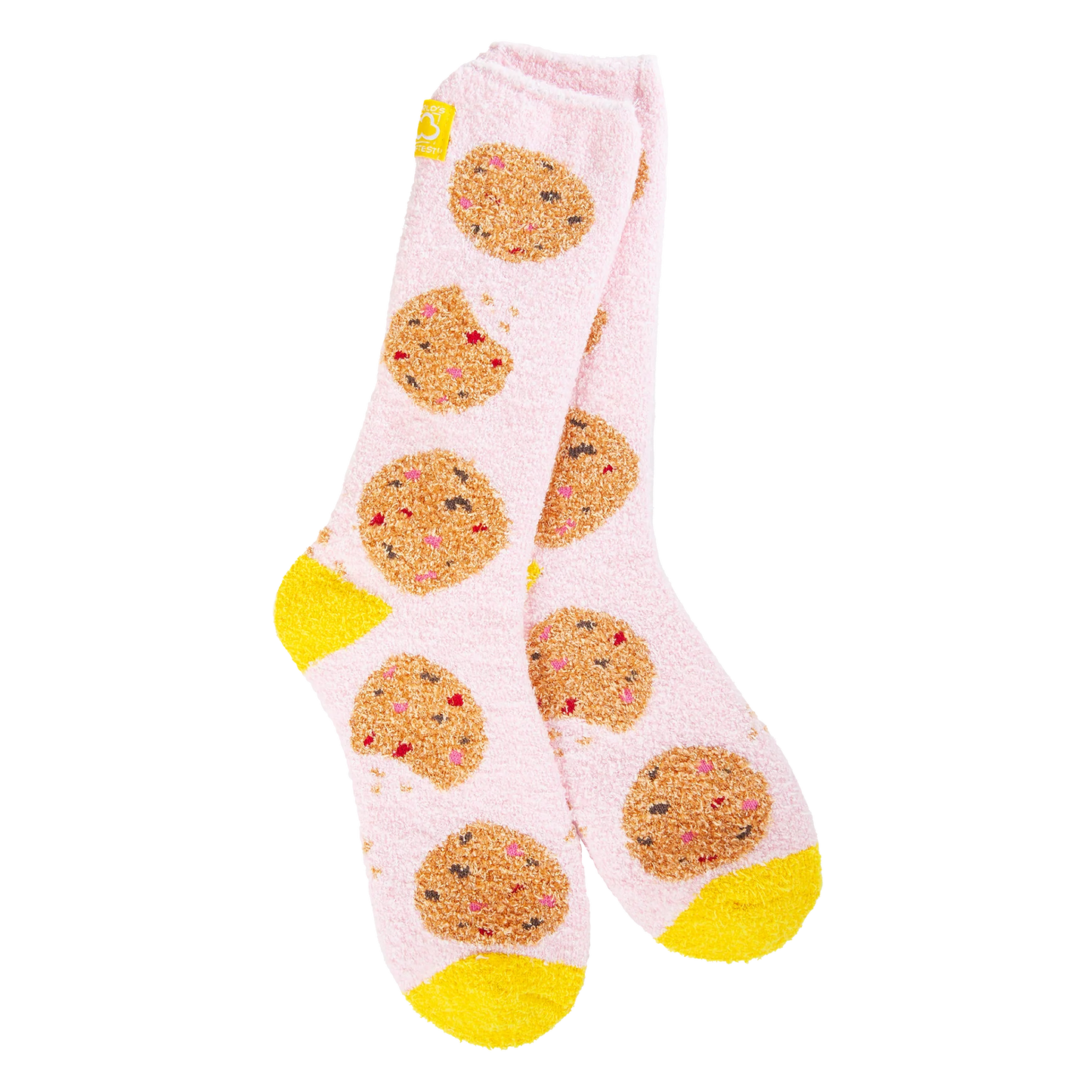 Cozy Collection Holiday Spring Cozy Crew Socks- Cookie Crumble- 888