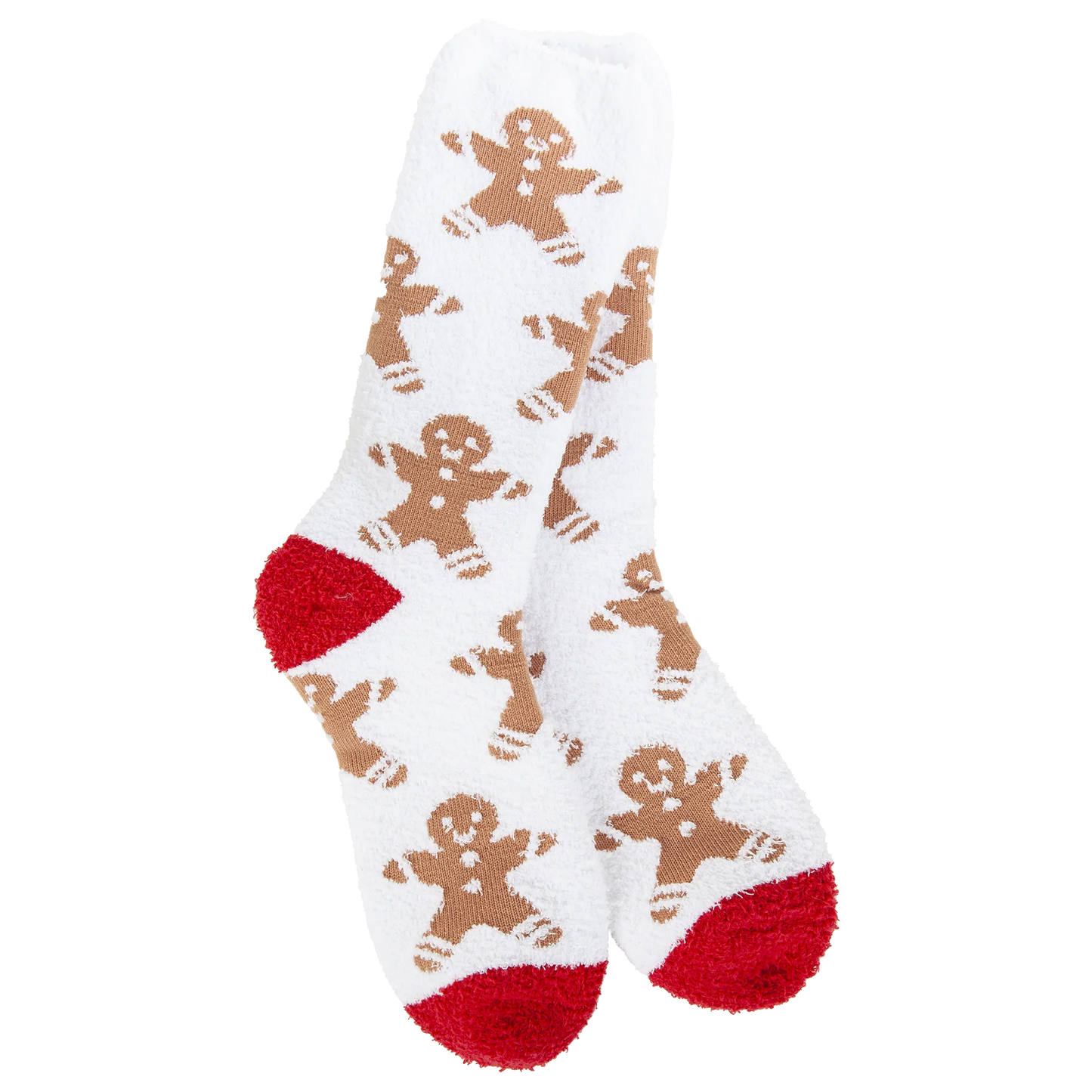 Cozy Collection Holiday Cozy Crew Socks- Ginger Snap- 966