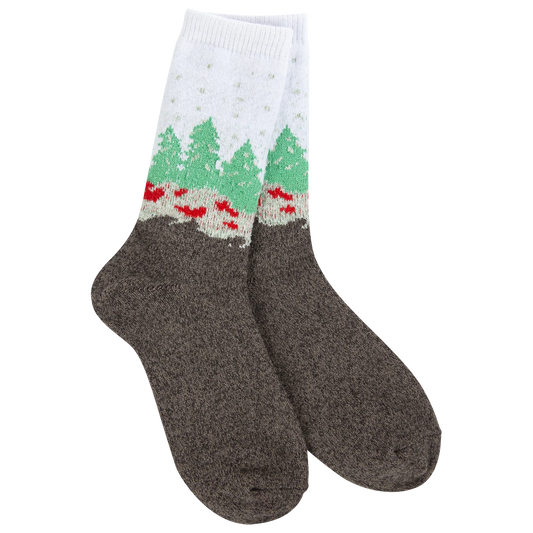 Weekend Collection Wonderland Forest Mini Crew Socks