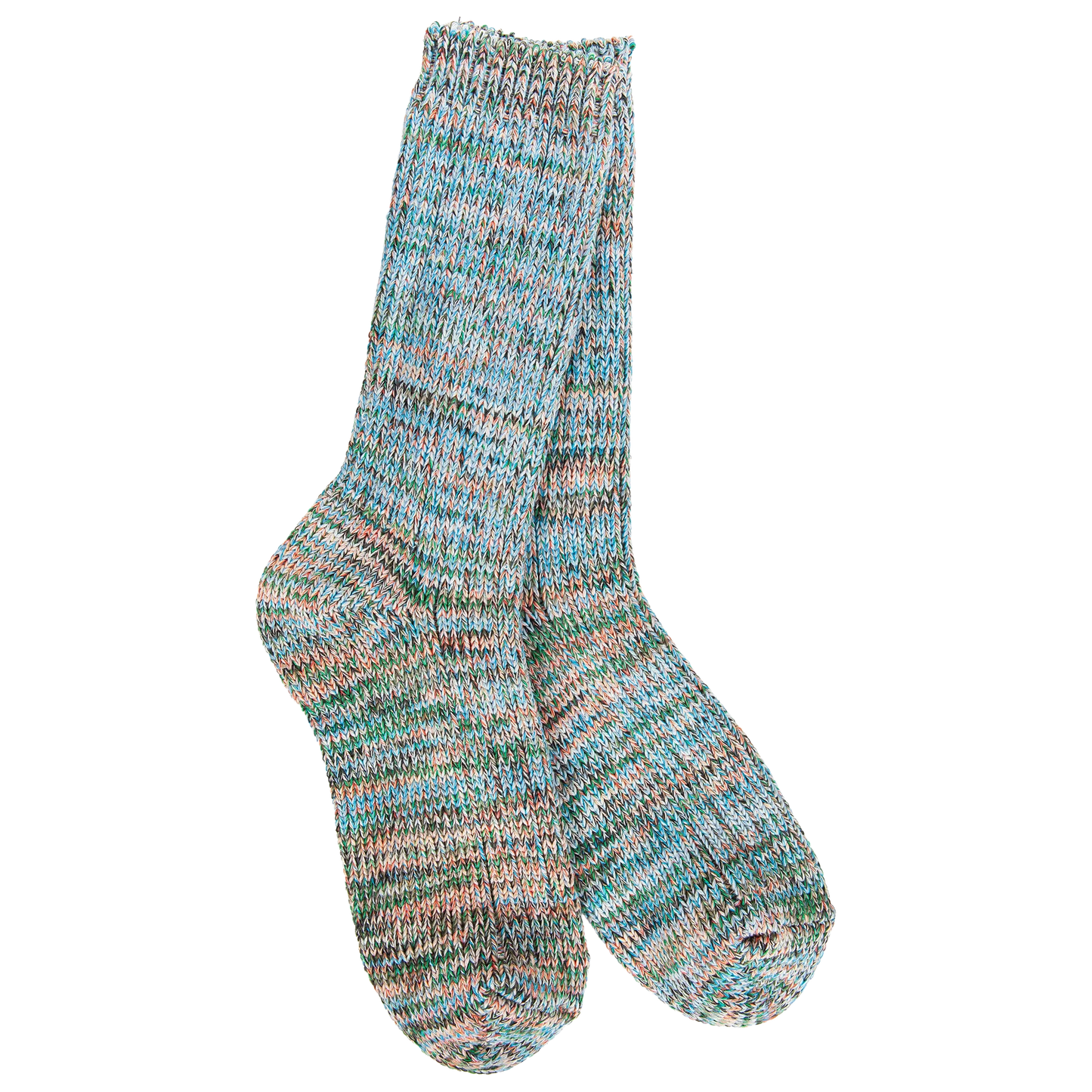World's Softest Socks Weekend Missioni Crew- Coastal- 438