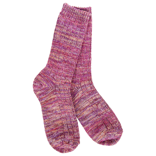 World's Softest Socks Weekend Missioni Crew- Moonstone- 585