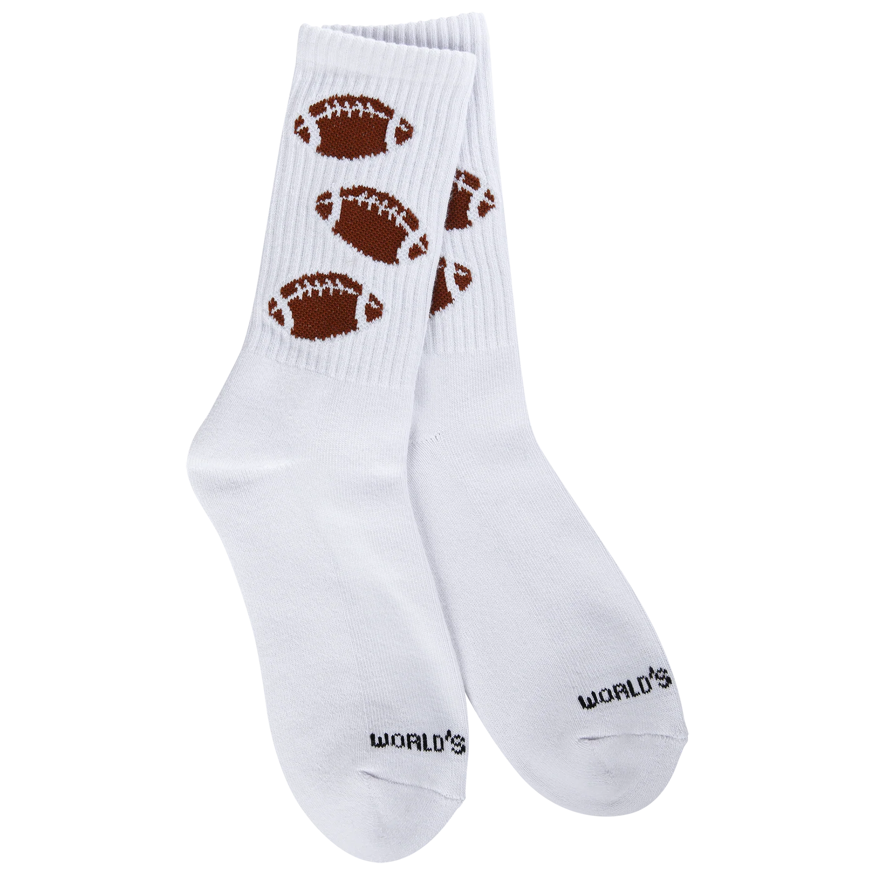 Weekend Collection Sport Mini Crew Socks- Football