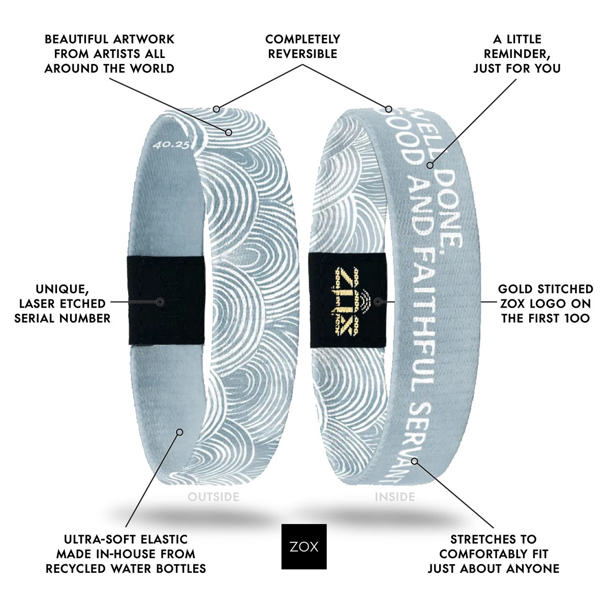 ZOX Well Done Interactive Bracelet