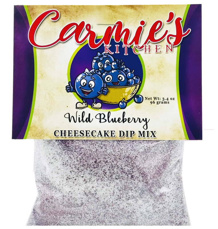 Carmies Wild Blueberry Cheesecake Dip Mix