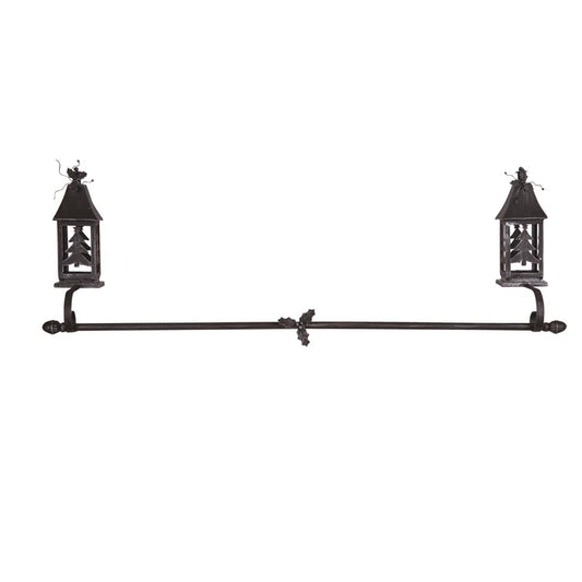 Metal Lantern Stocking Holder