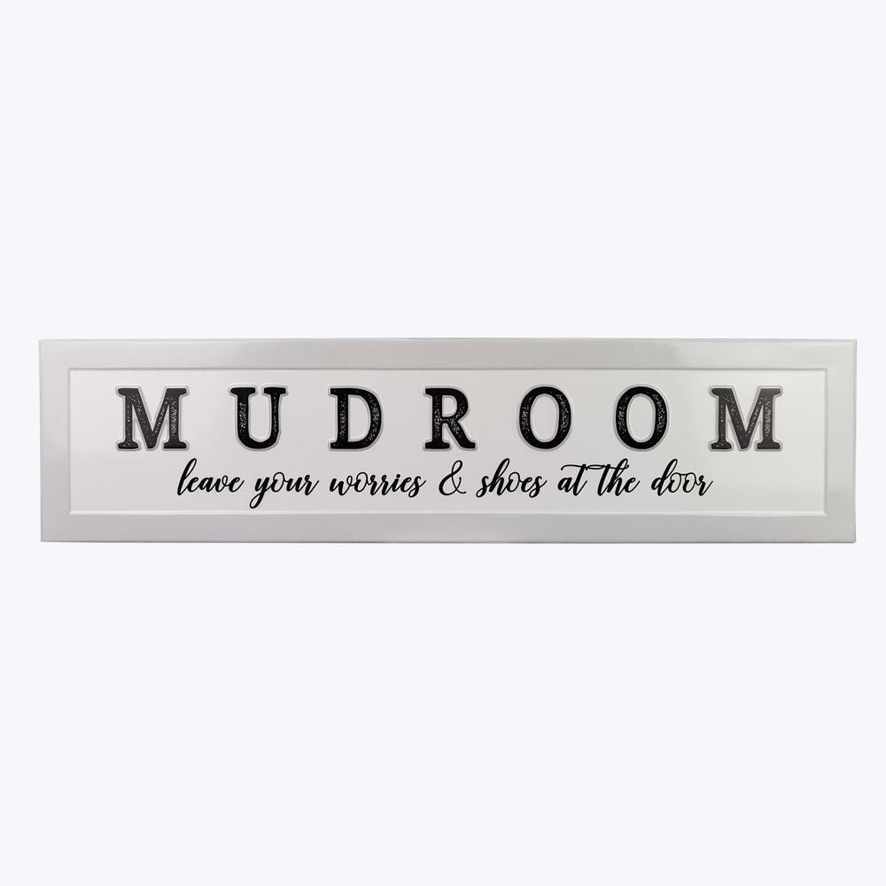 Mudroom Metal Sign