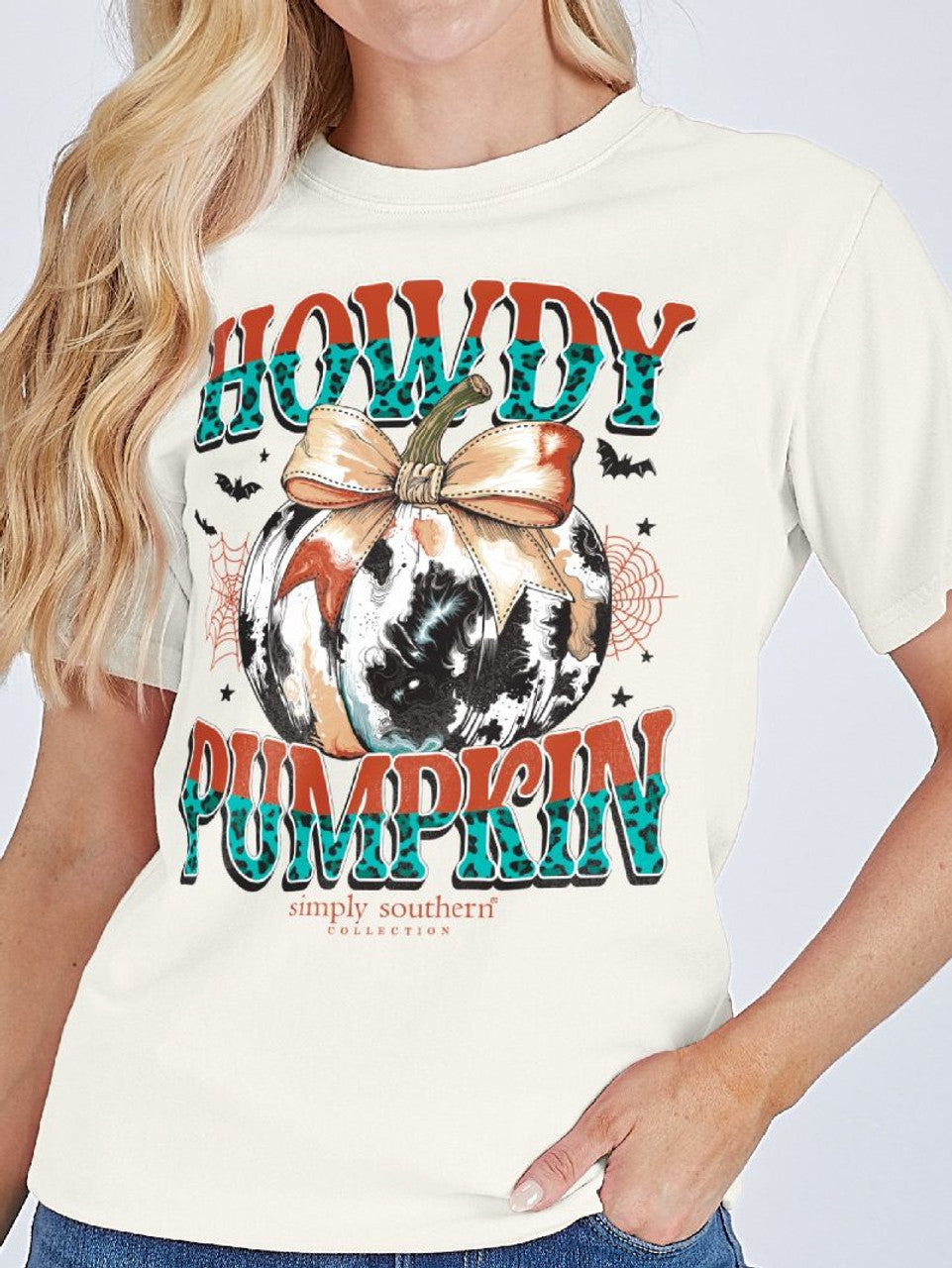 Simply Southern Youth Howdy Pumpkin T-Shirt