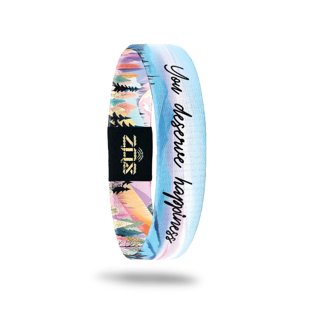 ZOX You Deserve Happiness Interactive Bracelet