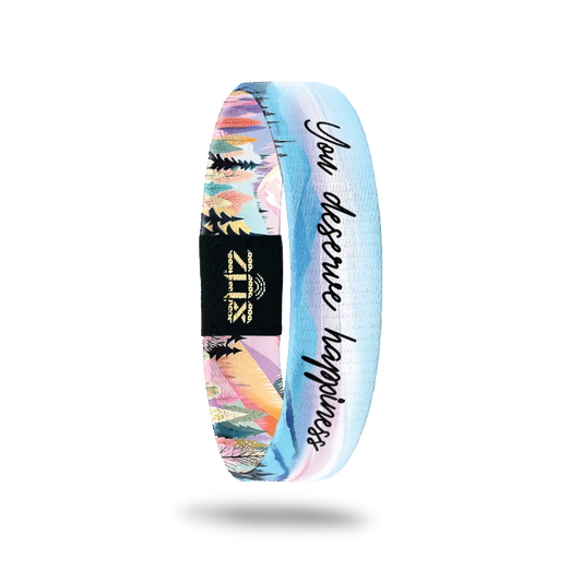 ZOX You Deserve Happiness Interactive Bracelet