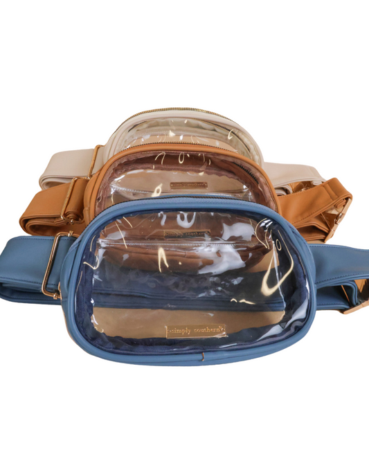 Simply Southern Clear Belt Bag