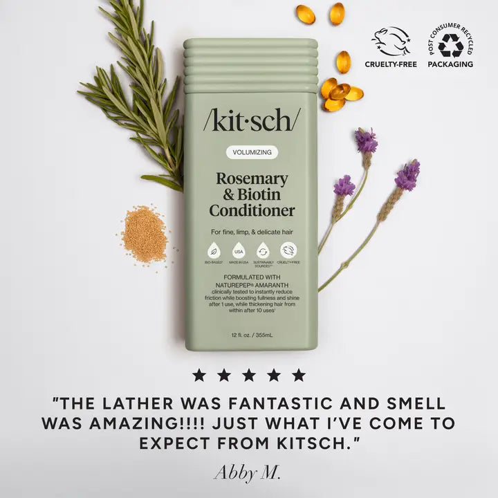 Kitsch Volumizing Rosemary & Biotin Shampoo & Conditioner