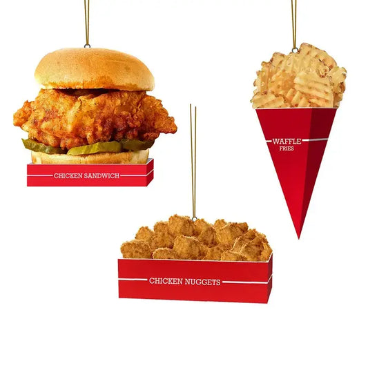 Resin Fast Food Ornaments