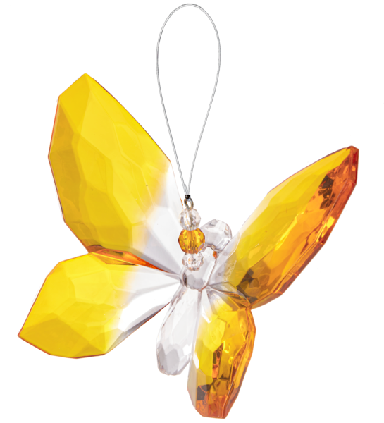 Brilliant Color Acrylic Hanging Butterlies